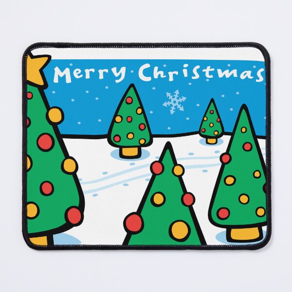 Item preview, Snowy Christmas Landscape Card designed and sold by KenRinkel.