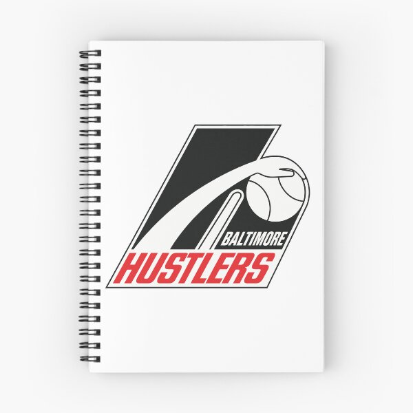 Item preview, Baltimore Hustlers Vintage Basketball Logo – Rare Lost Basketball Identity designed and sold by RetroBasketball.