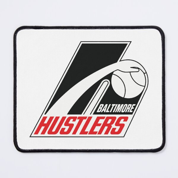 Item preview, Baltimore Hustlers Vintage Basketball Logo – Rare Lost Basketball Identity designed and sold by RetroBasketball.