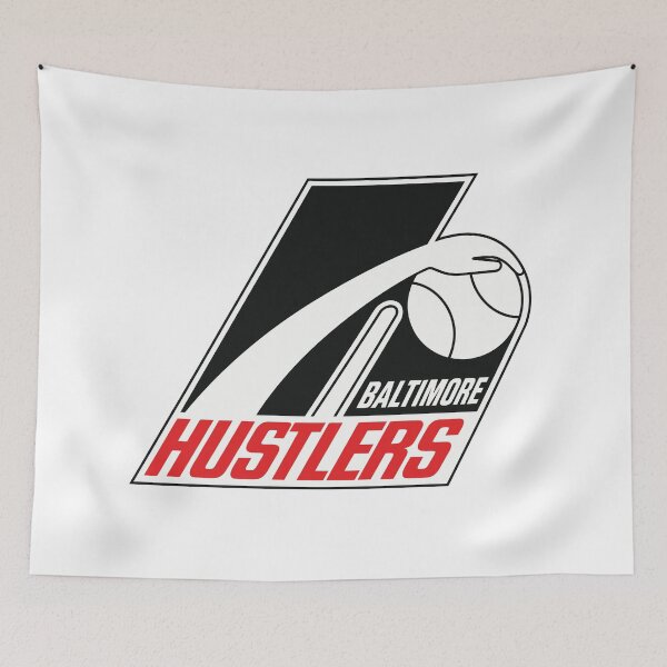 Item preview, Baltimore Hustlers Vintage Basketball Logo – Rare Lost Basketball Identity designed and sold by RetroBasketball.