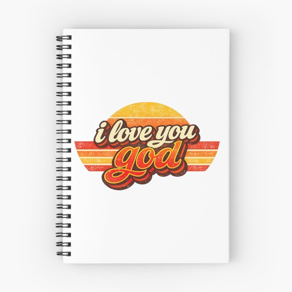 Item preview, I Love You God, Retro Vintage Style designed and sold by graphic-genie.