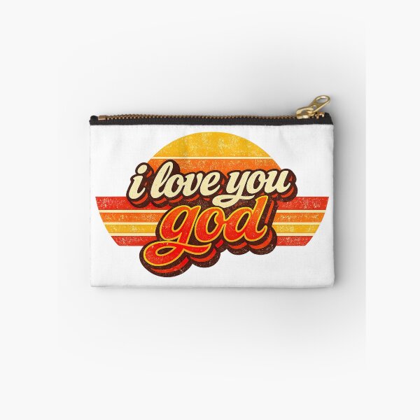 Item preview, I Love You God, Retro Vintage Style designed and sold by graphic-genie.