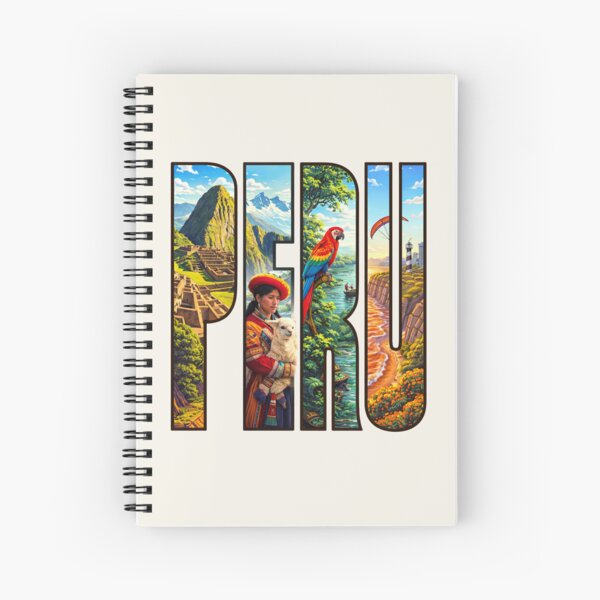 Item preview, Peru Landscape Typography designed and sold by Myra365Art.