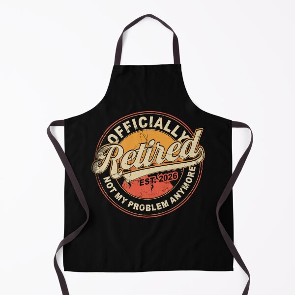 Item preview, Officially Retired 2026 not My Problem Anymore Retro Vintage Gift Birthday designed and sold by FernaRoje.