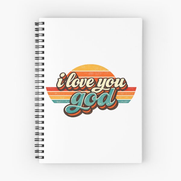 Item preview, I Love You God, Retro Vintage Style designed and sold by graphic-genie.