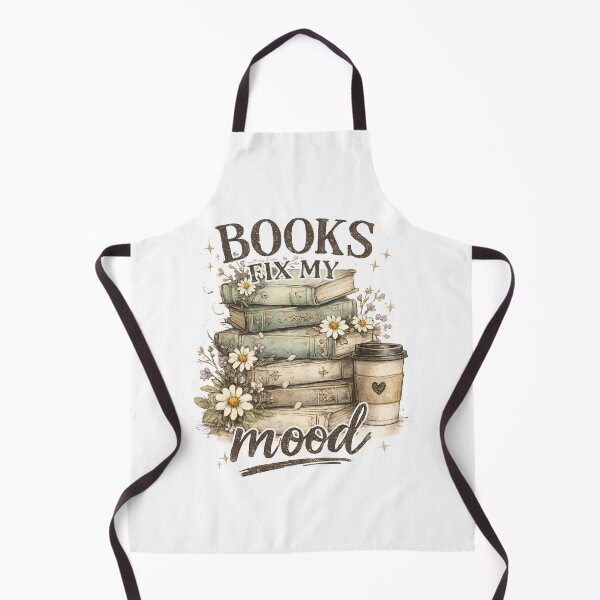 Item preview, Books Fix My Mood designed and sold by Zayn Studio.