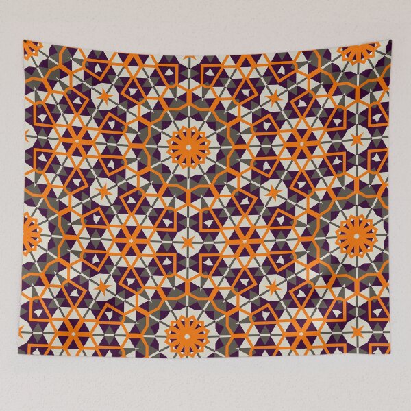 Item preview, Ancestral Symbolic Textile - Ethnic Polynesian Aztec   - Gifts For Father designed and sold by RoyalStarsPatts.