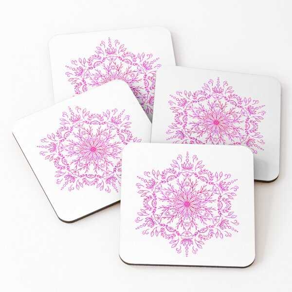 Item preview, Spring Blossom Mandala - Pink Holo Vibe designed and sold by halconiandesign.