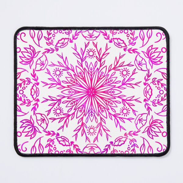Item preview, Spring Blossom Mandala - Pink Holo Vibe designed and sold by halconiandesign.
