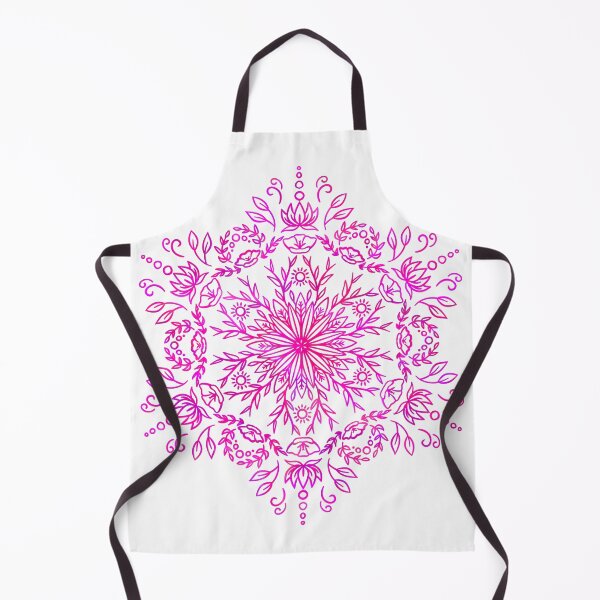 Artikelvorschau, Frühlingsblüten-Mandala – Pinker Holo-Effekt entworfen und verkauft von halconiandesign.