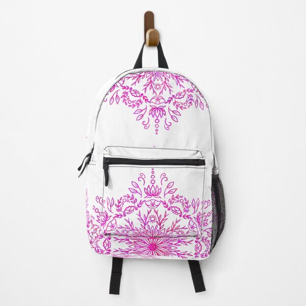 Artikelvorschau, Frühlingsblüten-Mandala – Pinker Holo-Effekt entworfen und verkauft von halconiandesign.