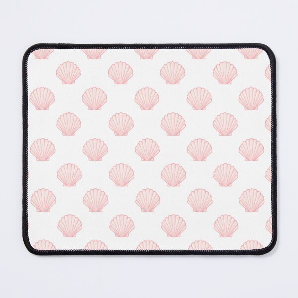 Item preview, Cute Pink Seashell Pattern Coastal Shabby Chic Aesthetic designed and sold by Bara Lune Design .