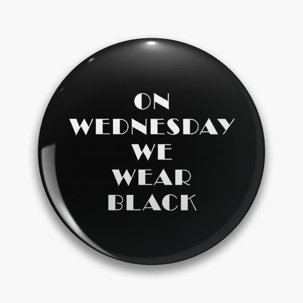 Item preview, On Wednesday We Wear Black designed and sold by sundardesigns.