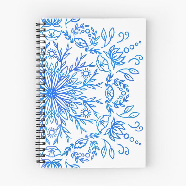 Item preview, Spring Blossom Mandala - Blue Holo Vibe designed and sold by halconiandesign.