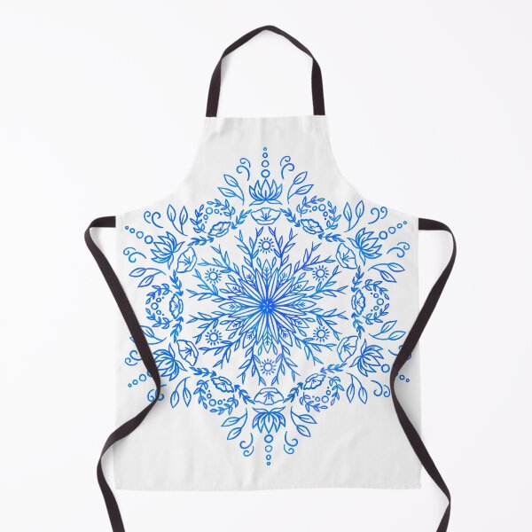 Item preview, Spring Blossom Mandala - Blue Holo Vibe designed and sold by halconiandesign.