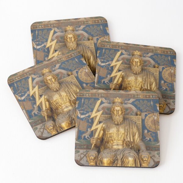 Item preview, Ancient Statue of Zeus in the Temple of Athena designed and sold by Kirrindy Designs.
