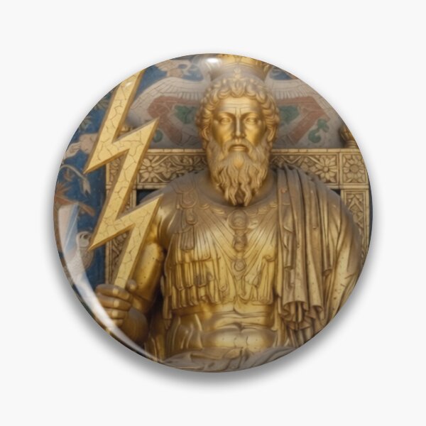 Item preview, Ancient Statue of Zeus in the Temple of Athena designed and sold by Kirrindy Designs.