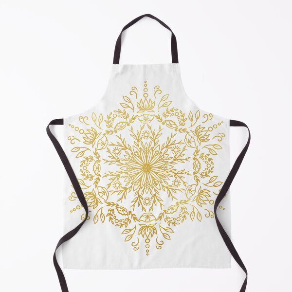 Item preview, Spring Blossom Mandala - Gold designed and sold by halconiandesign.