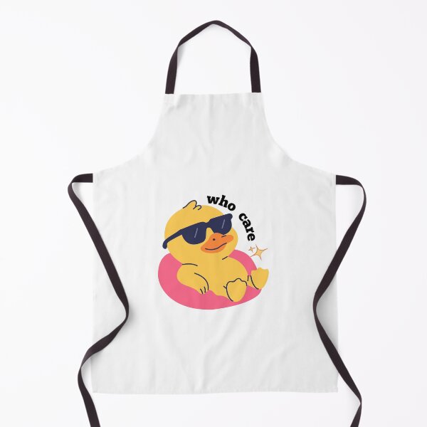 Item preview, chill duck with who care caption  designed and sold by PKK007.