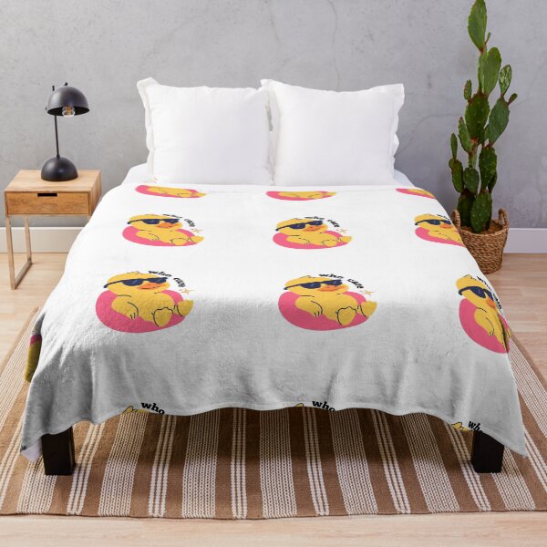 Item preview, chill duck with who care caption  designed and sold by PKK007.
