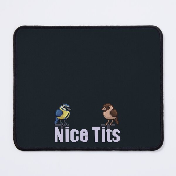 Item preview, Nice Tits Birds Pixel Art designed and sold by spicynoodleart.