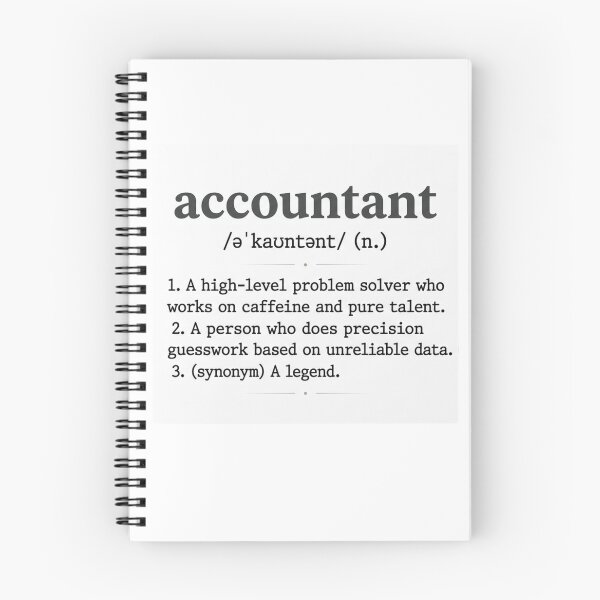 Item preview, Accountant Definition Funny CPA Gift - Minimalist Office Decor & Finance Legend Apparel designed and sold by Psychlee Best Finds.