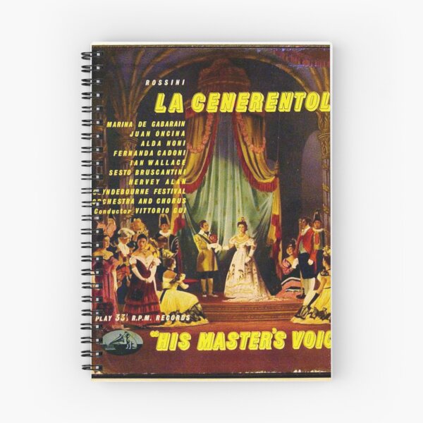 Item preview, La Cenerentola, Cinderalla, Rossini, Opera, HMV, Vintage, Theatre designed and sold by Vintaged.
