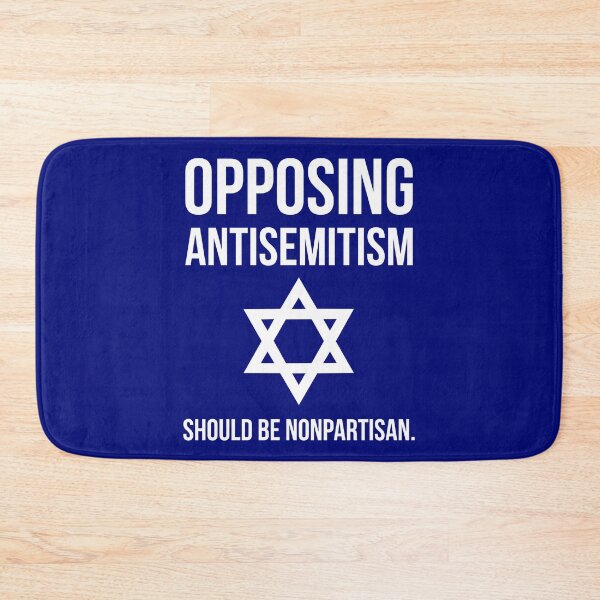 Item preview, Opposing antisemitism should be nonpartisan.  designed and sold by Rachel the Artist .