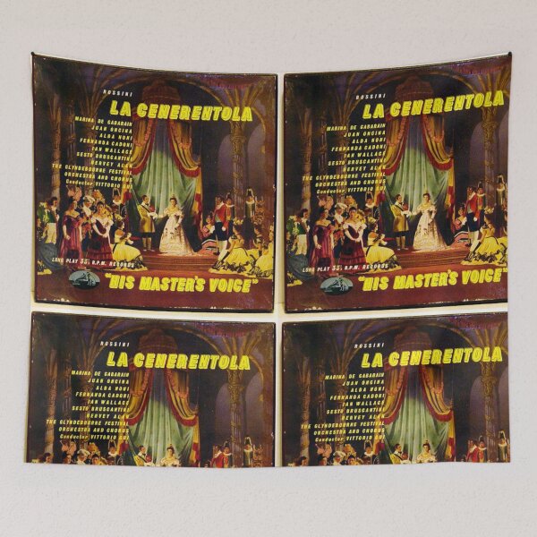 Item preview, La Cenerentola, Cinderalla, Rossini, Opera, HMV, Vintage, Theatre designed and sold by Vintaged.