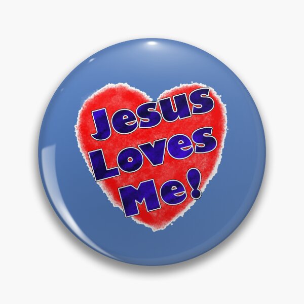 Item preview, Jesus Loves Me - Big Heart designed and sold by CrossedWolf.
