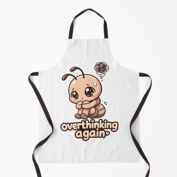 Item preview, Overthinking Again Cute Anxious Ant Kawaii Mood Design designed and sold by Anittant.