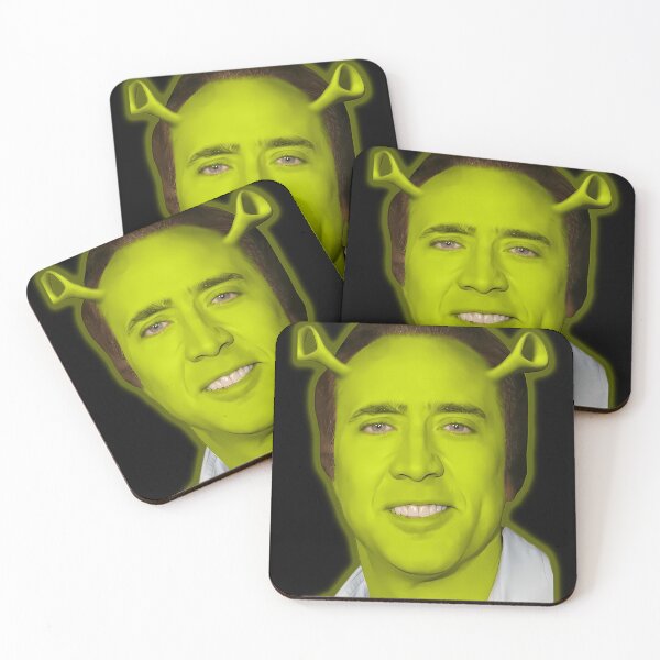 Item preview,  Nicolas Shrek Cage - Nicholas Cage - Nick Cage - Nic Cage designed and sold by valesimus.