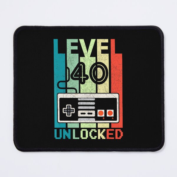 Item preview, Level 40 Unlocked Retro Console Gamer designed and sold by FGTV2021.