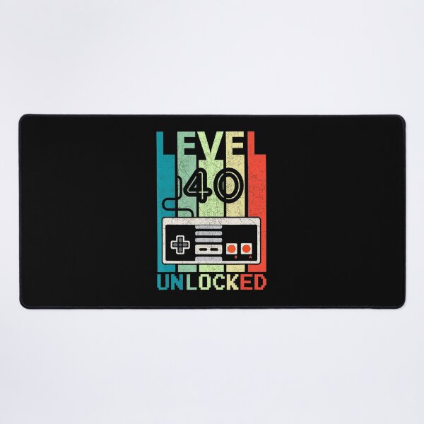 Item preview, Level 40 Unlocked Retro Console Gamer designed and sold by FGTV2021.