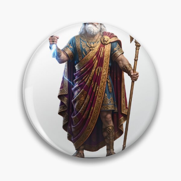 Item preview, zeus, god of thunder, roma designed and sold by Hephaestus's Forge.