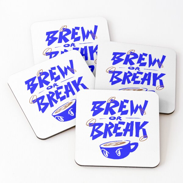 Item preview, Brew or Break - Lettering art designed and sold by Chrisnug24.