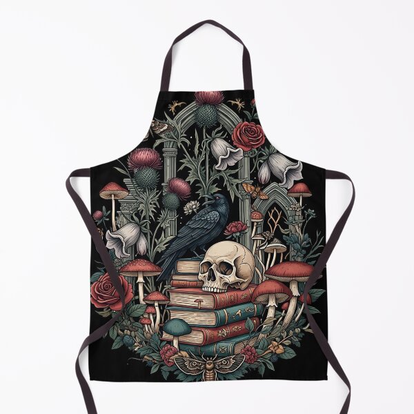 Item preview, Dark Academia Raven Skull Memento Mori Skull designed and sold by SholoStudio.