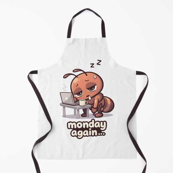 Item preview, Monday Again Tired Working Ant Funny Relatable Design designed and sold by Anittant.
