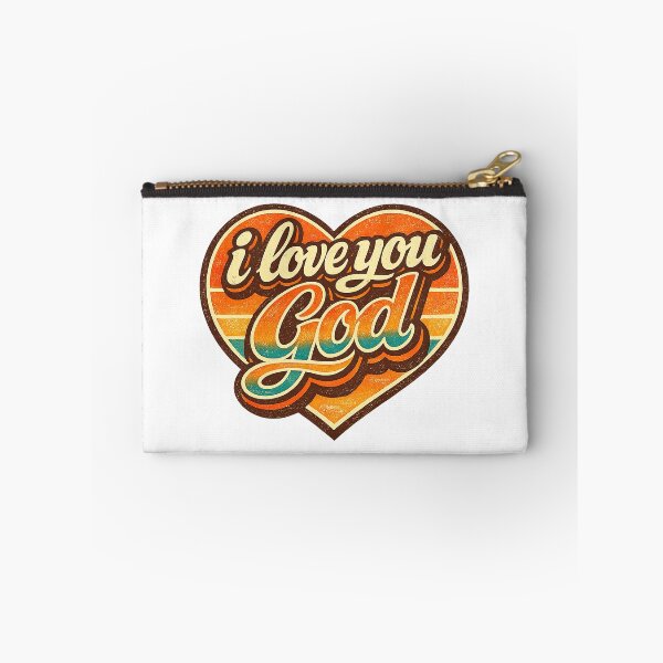 Item preview, I Love You God, Retro Vintage Style designed and sold by graphic-genie.