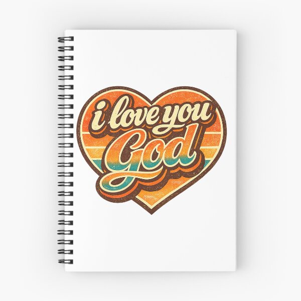 Item preview, I Love You God, Retro Vintage Style designed and sold by graphic-genie.