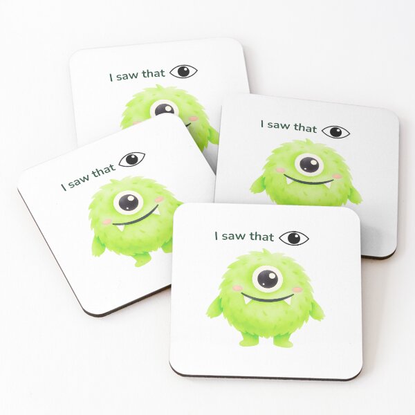 Item preview, Cute Green Monster Sticker | Funny Cartoon Gift designed and sold by Little Bloom Studio.