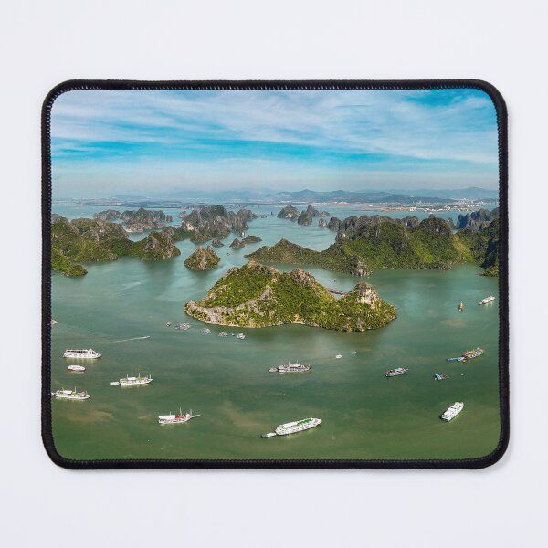 Item preview, Ha Long Bay Aerial View - UNESCO World Heritage | Cinematic Vietnam Drone Photography designed and sold by Ross.A.Campbell.