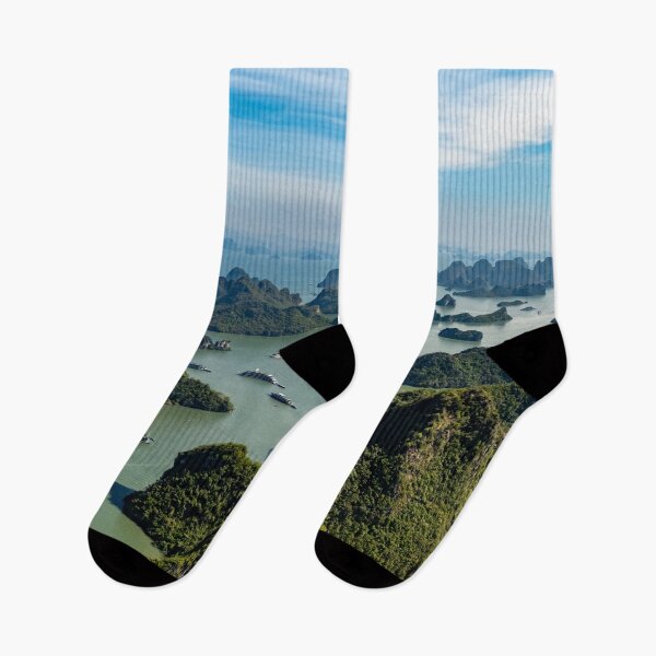 Item preview, Ha Long Bay Aerial View - UNESCO World Heritage | Cinematic Vietnam Drone Photography designed and sold by Ross.A.Campbell.