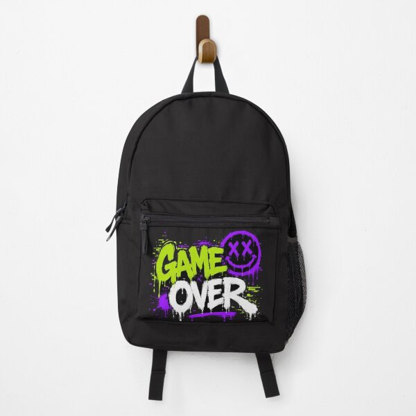 Item preview, GAME OVER Gaming Graffiti Tee | Neon Gamer Streetwear designed and sold by JustResultsCo.