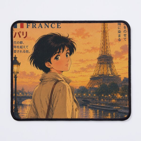 Item preview, Paris Retro Vintage Travel Poster | Eiffel Tower Art Print designed and sold by Edszart.
