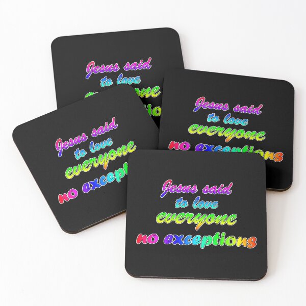 Item preview, Jesus said to love everyone designed and sold by CrossedWolf.