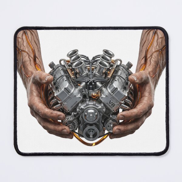 Item preview, v8, muscle car, engine, horspower, benzin designed and sold by Hephaestus's Forge.