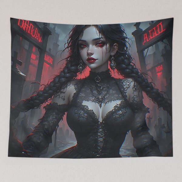 Item preview, Hot Halloween Anime Goth Girl 11 designed and sold by Your New Fixation.