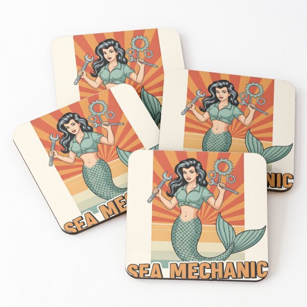 Item preview, Sea Mechanic – Fixing Waves Daily designed and sold by Sea Gem.