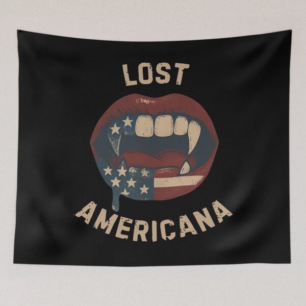 Item preview, Vintage Lost Americana Vintage Vampire Patriotic Retro USA  designed and sold by PmindHalow.